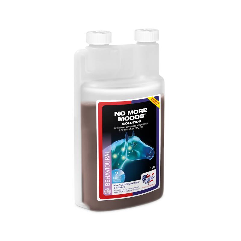 Equine America No More Moods Lösung - 1 L Equine America No More Moods Lösung - 1 L von Equine America