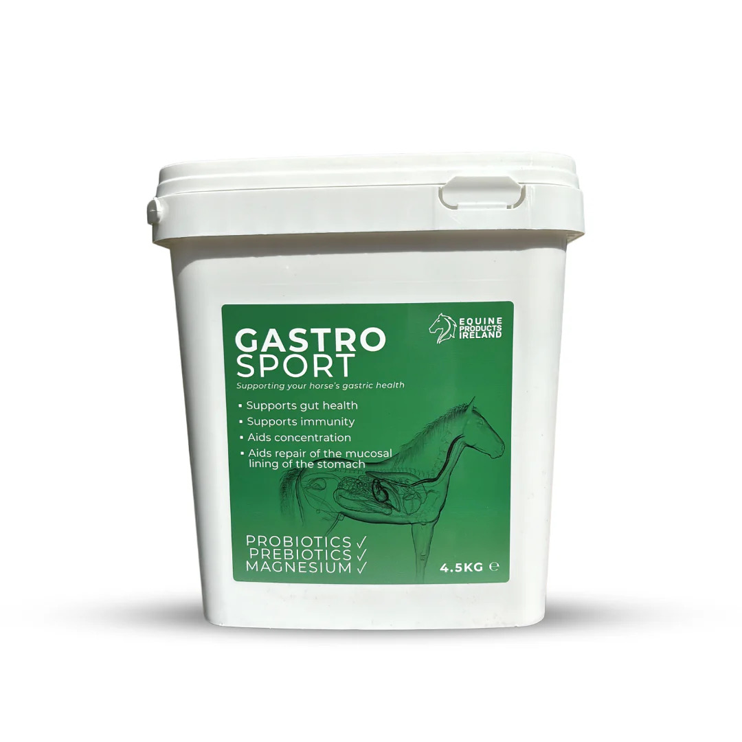 Equine Products Ireland Gastro Sport 4,5kg Unterstützt die Magen- & Darmgesundheit von Sportpferden Equine Products Ireland Gastro Sport 4,5kg Unterstützt die Magen- & Darmgesundheit von Sportpferden von Equine Products Ireland