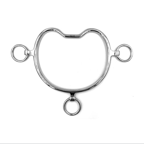 Equine Smile ES0069 Gebiss Chifney Steiger Steigergebiss aus Edelstahl (13.5 cm) von Equine Smile