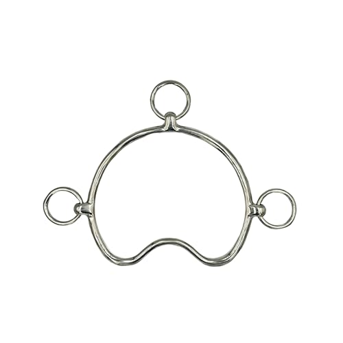 Equine Smile ES0070 Gebiss Chifney Steiger Steigergebiss für Pony aus Edelstahl (11.5 cm) von Equine Smile