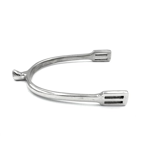 Equine Smile ES1003 Dornsporen Tropfenform Reitsporen Reiten Sporen Spur hochwertiger Edelstahl (Damen 20 mm) von Equine Smile