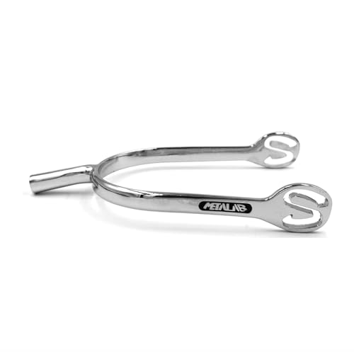 Equine Smile ES1077 SuperSpur Prince of Wales Sporen aus Zink mit Nylon Sporenriemen Reitsporen Reiten Spur (L 35 mm - Herren) von Equine Smile