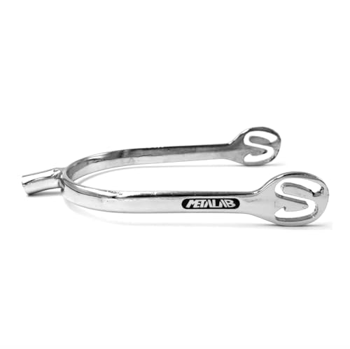 Equine Smile ES1077 SuperSpur Prince of Wales Sporen aus Zink mit Nylon Sporenriemen Reitsporen Reiten Spur (M 20 mm - Damen) von Equine Smile