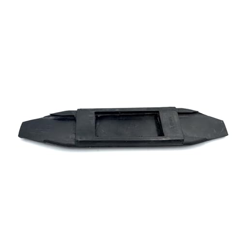 Equine Smile ES3023 Kinnkettenunterlage Kinnkettenschutz Kinnkettenschoner (Gummi Schwarz) von Equine Smile