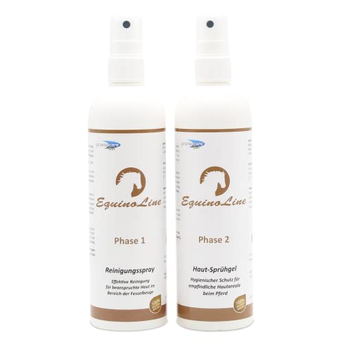 Prontocare EquinoLine Kombiset “Haut” - Intensivkur für strapazierte Haut beim Pferd! (2X 250ml) von Prontocare