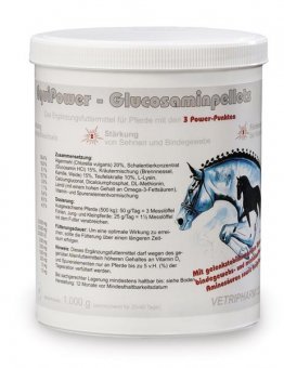 EQUIPOWER Glucosaminpellets 1 kg von Equipower