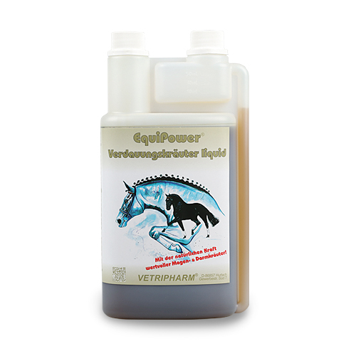 EquiPower - Verdauungskräuter liquid 1L harmonisiert den Magen-Darm-Trakt EquiPower - Verdauungskräuter liquid 1L harmonisiert den Magen-Darm-Trakt von Equipower