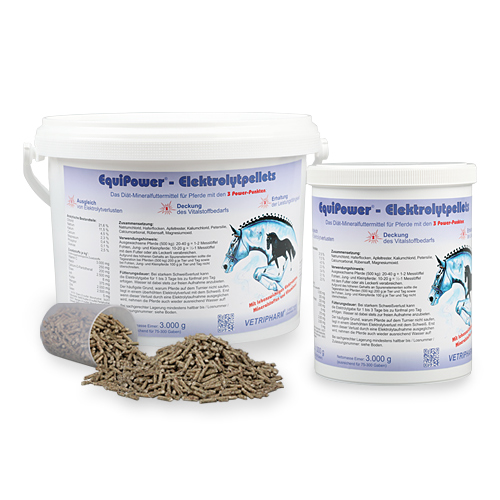 Equipower - Elektrolytpellets 3kg Ausgleich von Elektrolytverlusten von Equipower