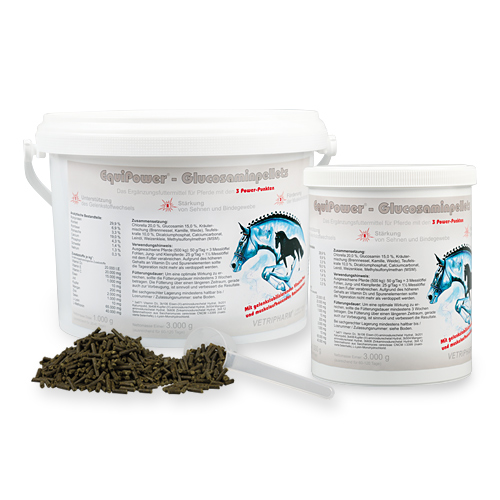 Equipower - Glucosaminpellets 3kg Für Sehnen, Bänder & Gelenke Equipower - Glucosaminpellets 3kg Für Sehnen, Bänder & Gelenke von Equipower