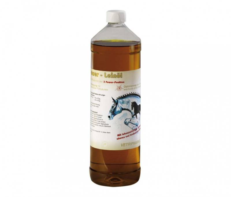 Equipower - Leinöl 1L 100 % Leinöl von Equipower