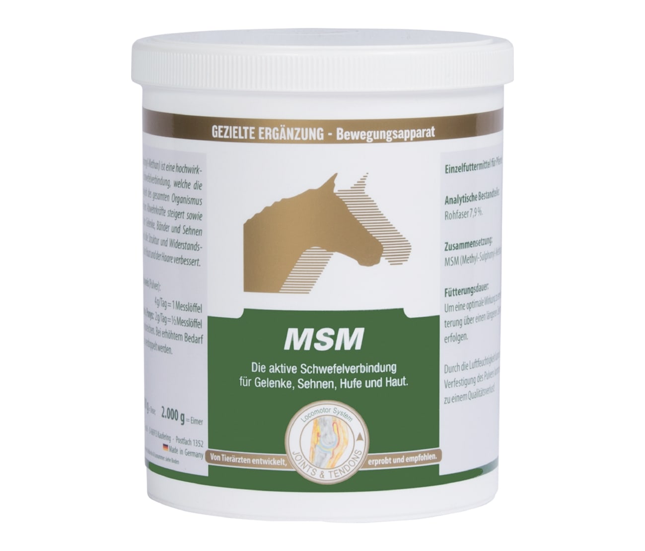 Equipower - Msm 0,8 kg für Gelenke, Knorpel und Bänder Equipower - Msm 0,8 kg für Gelenke, Knorpel und Bänder von Equipower