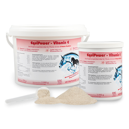 Equipower - Vitamin E 0,75 kg schützt die Muskelfasern von Equipower