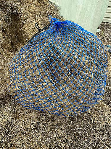 Equipride Hearnetz für langsames Fütternetz, mit 3 cm Öffnung, extra kleinen Löchern, 121,9 cm, Blau von Equipride