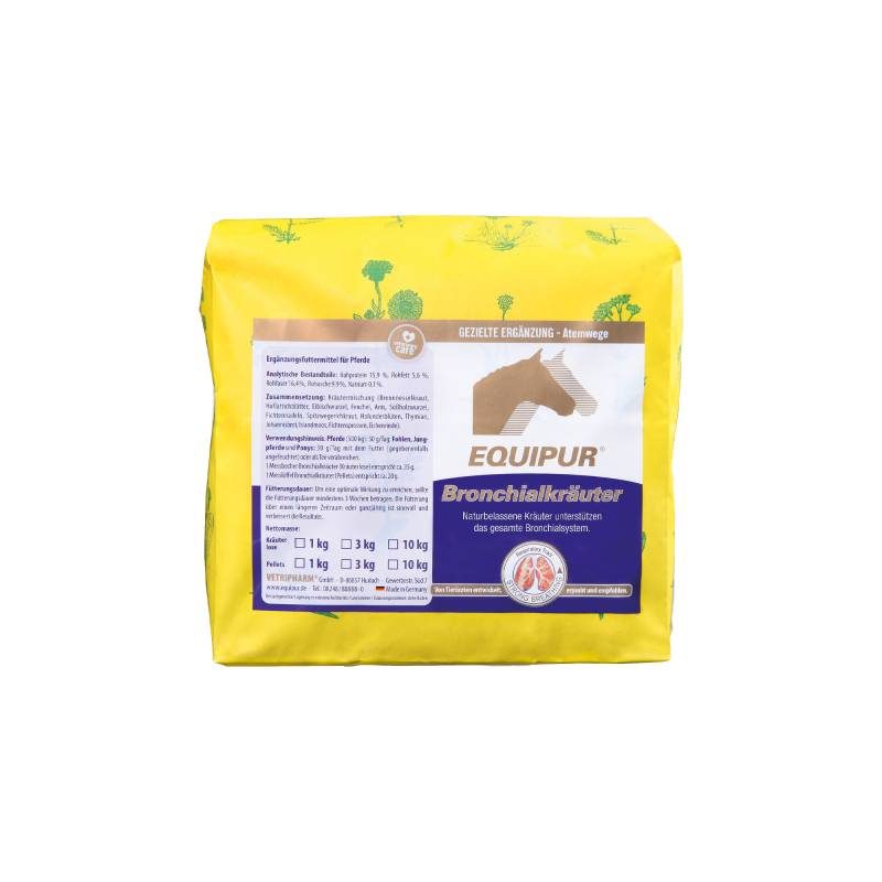 Equipur Bronchialkräuter - 3000 g von EquipurVetripharm