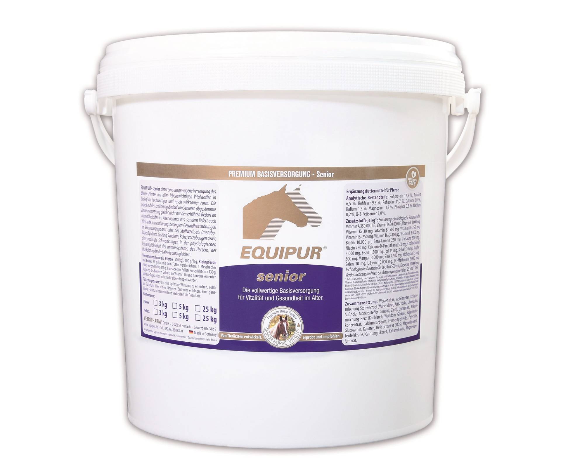 Equipur Senior 5 kg Optimale Basisversorgung für ältere Pferde Equipur Senior 5 kg Optimale Basisversorgung für ältere Pferde von Equipur