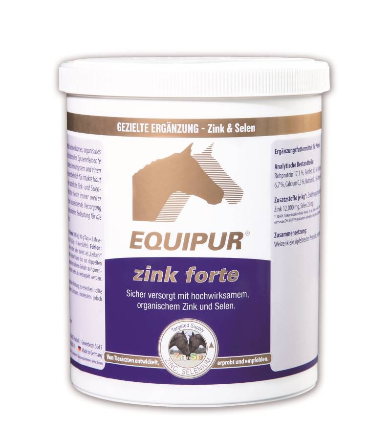 Equipur Zink Forte Pellets 1kg Multitalent von Equipur