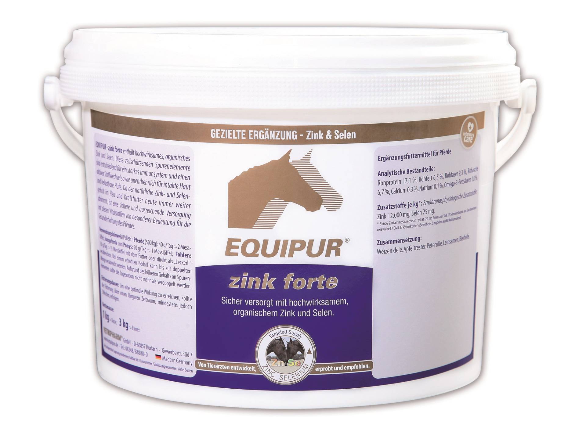 Equipur Zink Forte Pellets 3kg Multitalent Equipur Zink Forte Pellets 3kg Multitalent von Equipur