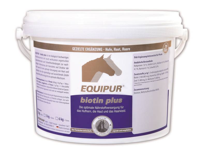 Equipur - biotin plus 3kg Pulver Equipur - biotin plus 3kg Pulver von Equipur