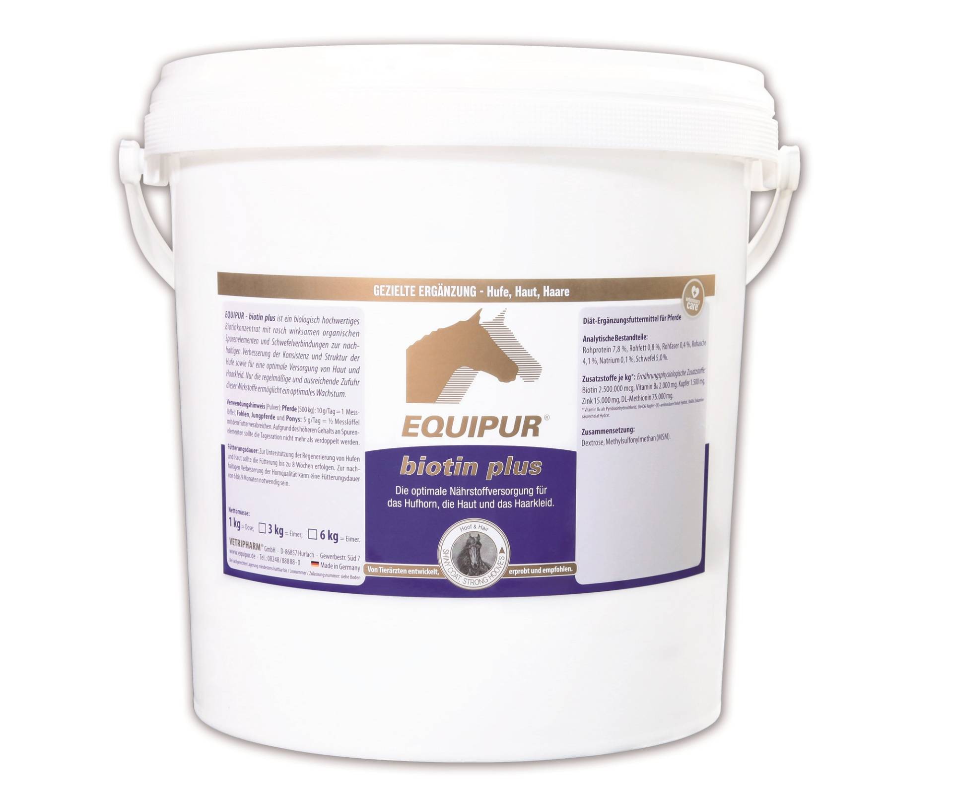 Equipur - biotin plus 6kg Pulver Equipur - biotin plus 6kg Pulver von Equipur