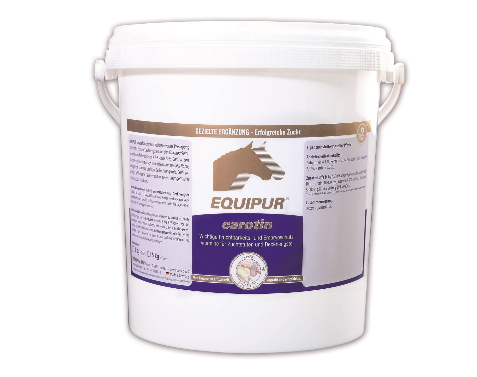 Equipur - carotin 3kg Fruchtbarkeitsstörung Equipur - carotin 3kg Fruchtbarkeitsstörung von Equipur