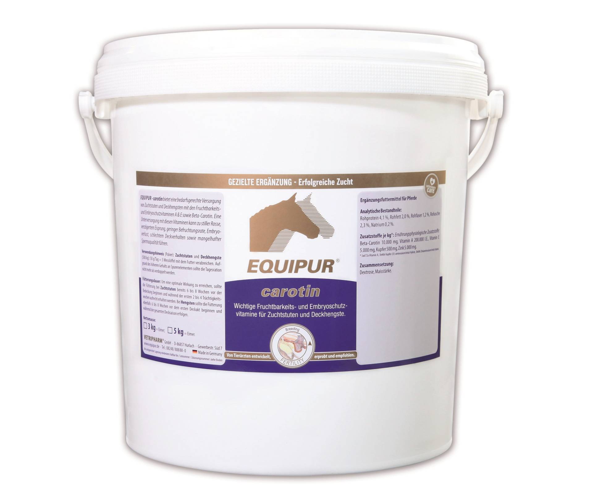 Equipur - carotin 5kg Fruchtbarkeitsstörung Equipur - carotin 5kg Fruchtbarkeitsstörung von Equipur