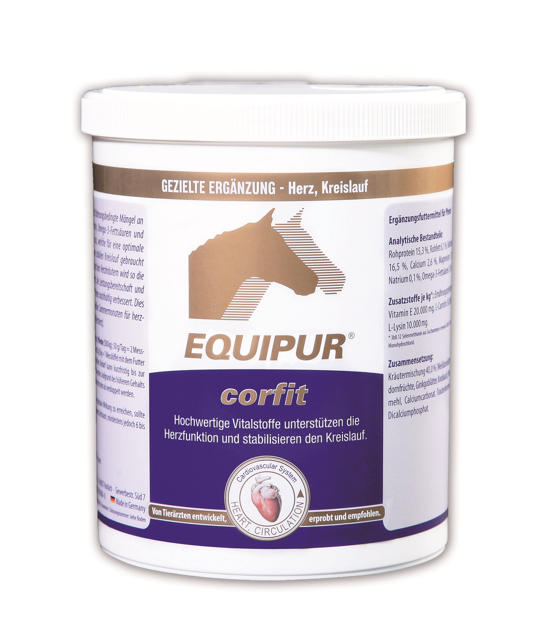 Equipur - corfit P 1kg Herz-Kreislauf Equipur - corfit P 1kg Herz-Kreislauf von Equipur