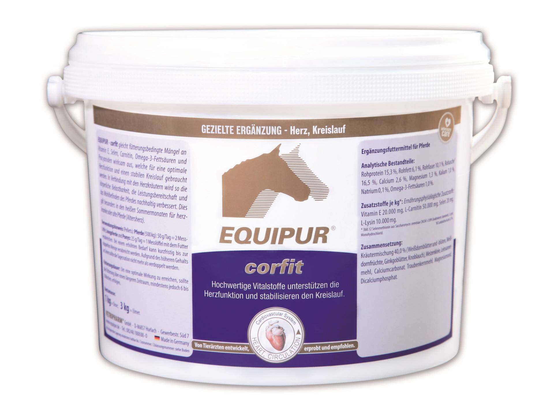 Equipur - corfit P 3kg Herz-Kreislauf Equipur - corfit P 3kg Herz-Kreislauf von Equipur