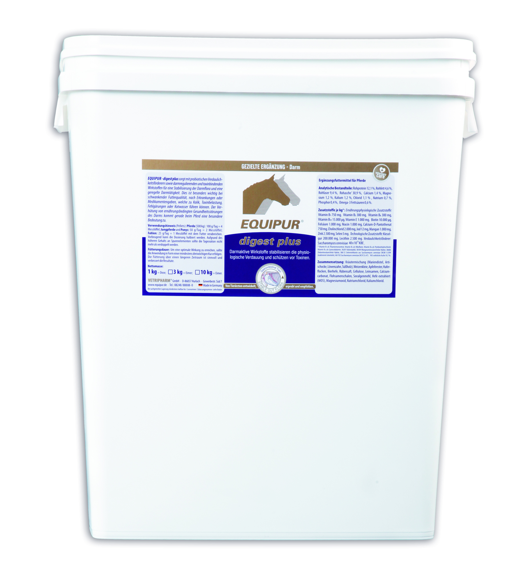 Equipur - digest plus P 25kg  für eine gesunde Darmflora von Equipur