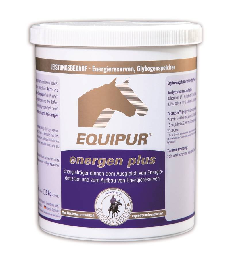 Equipur - energen plus 0,85kg zum Ausgleich von Energiedefiziten Equipur - energen plus 0,85kg zum Ausgleich von Energiedefiziten von Equipur