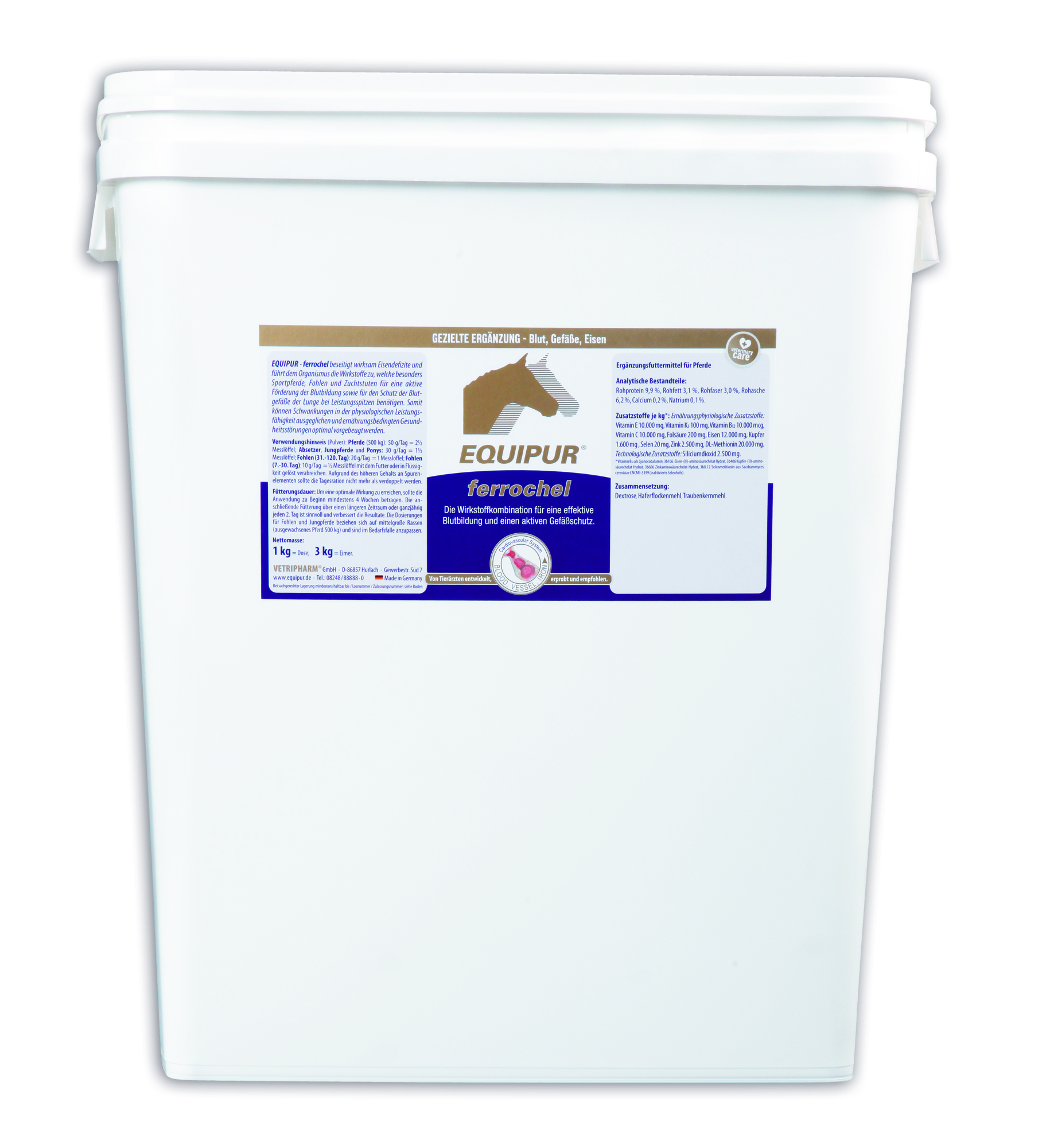 Equipur - ferrochel 25kg bei Eisenmangel Equipur - ferrochel 25kg bei Eisenmangel von Equipur