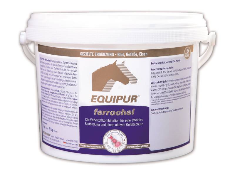 Equipur - ferrochel 3kg bei Eisenmangel von Equipur