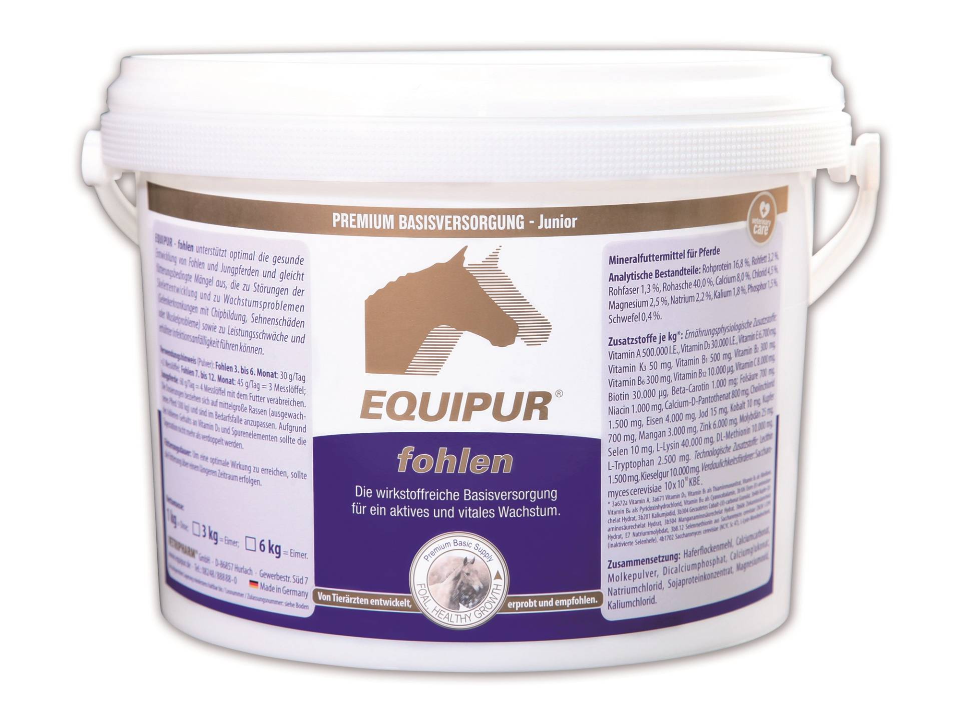 Equipur - fohlen 3kg für die Fohlenaufzucht Equipur - fohlen 3kg für die Fohlenaufzucht von Equipur