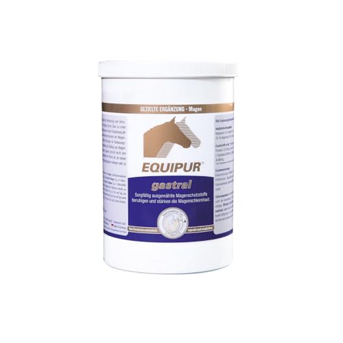 EQUIPUR gastral | 1 kg | Ergänzungsfuttermittel für Pferde | Zur Unterstützung der Magenschleimhaut | Mit Omega-3 und Vitaminen | Für Sport- und Freizeitpferde geeignet | Pulver EQUIPUR gastral | 1 kg | Ergänzungsfuttermittel für Pferde | Zur Unterstützung der Magenschleimhaut | Mit Omega-3 und Vitaminen | Für Sport- und Freizeitpferde geeignet | Pulver von Equipur