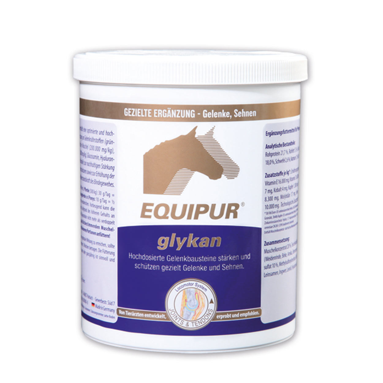 Equipur - glykan 1 kg Für Sehnen & Gelenke Equipur - glykan 1 kg Für Sehnen & Gelenke von Equipur