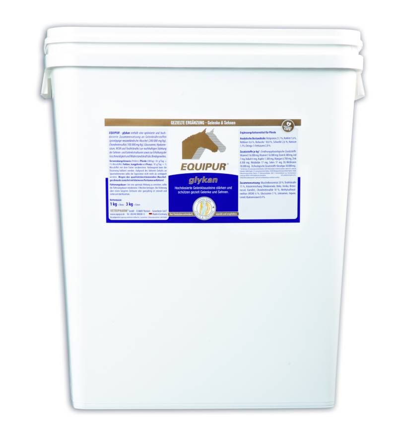 Equipur - glykan 25 kg Für Sehnen & Gelenke Equipur - glykan 25 kg Für Sehnen & Gelenke von Equipur