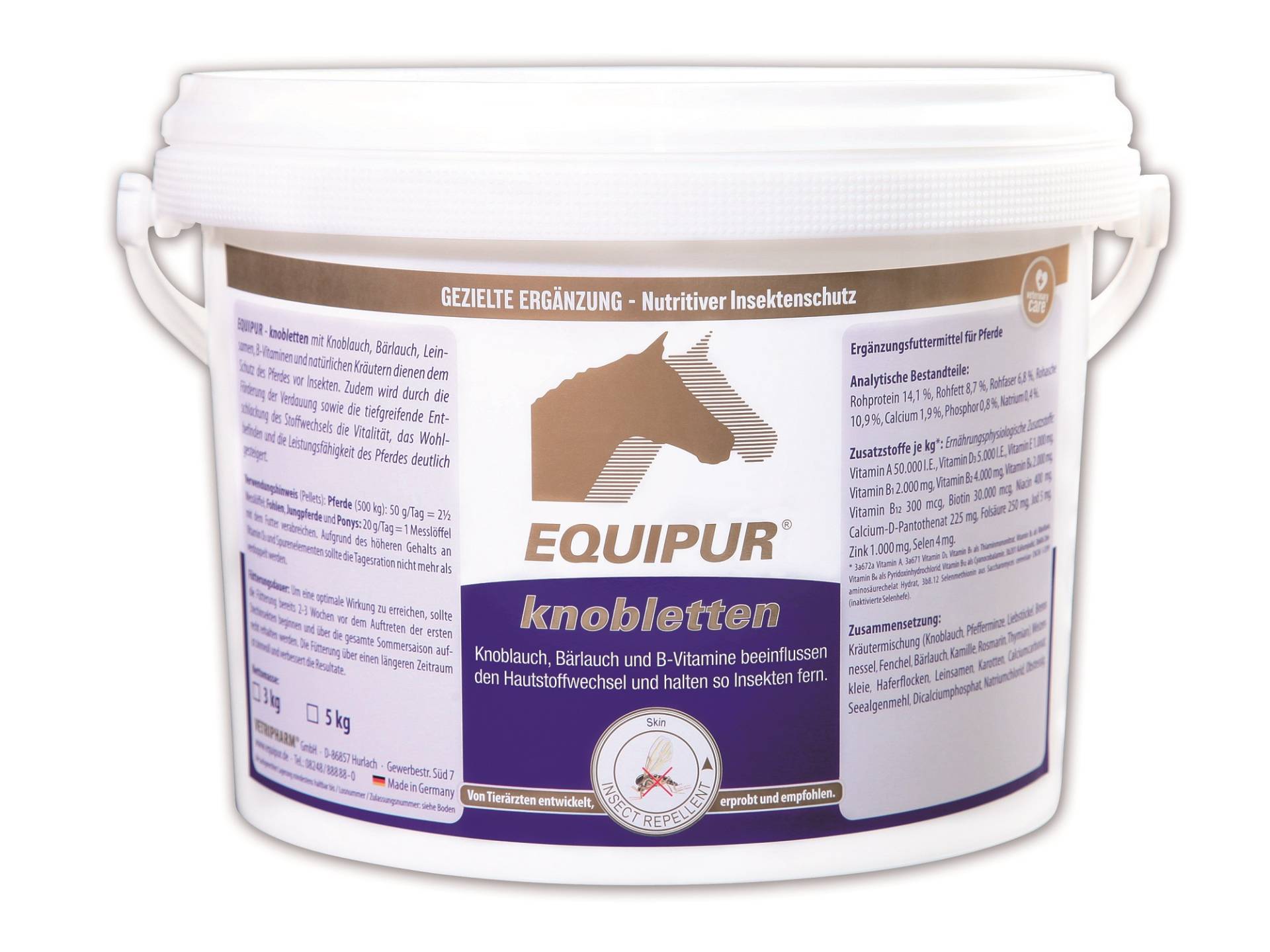 Equipur - knobletten 3kg Insektenabwehr Equipur - knobletten 3kg Insektenabwehr von Equipur