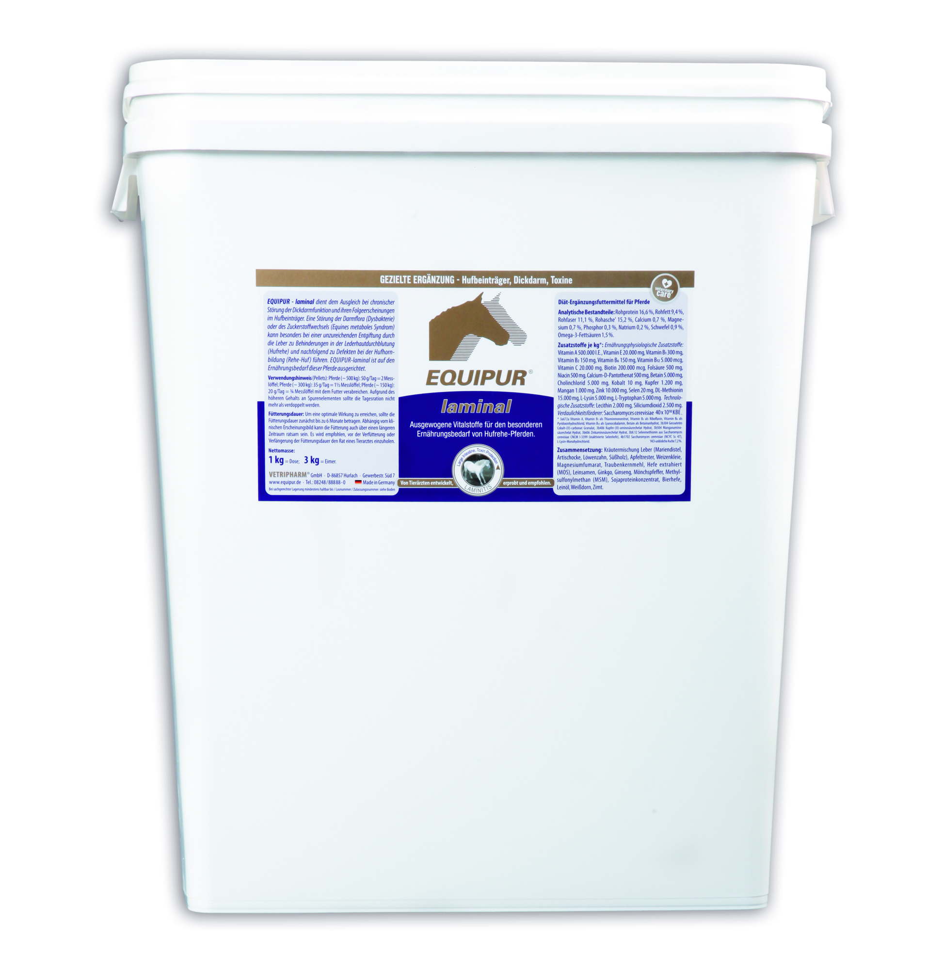 Equipur - laminal P 25kg für Hufrehe-Pferde Equipur - laminal P 25kg für Hufrehe-Pferde von Equipur