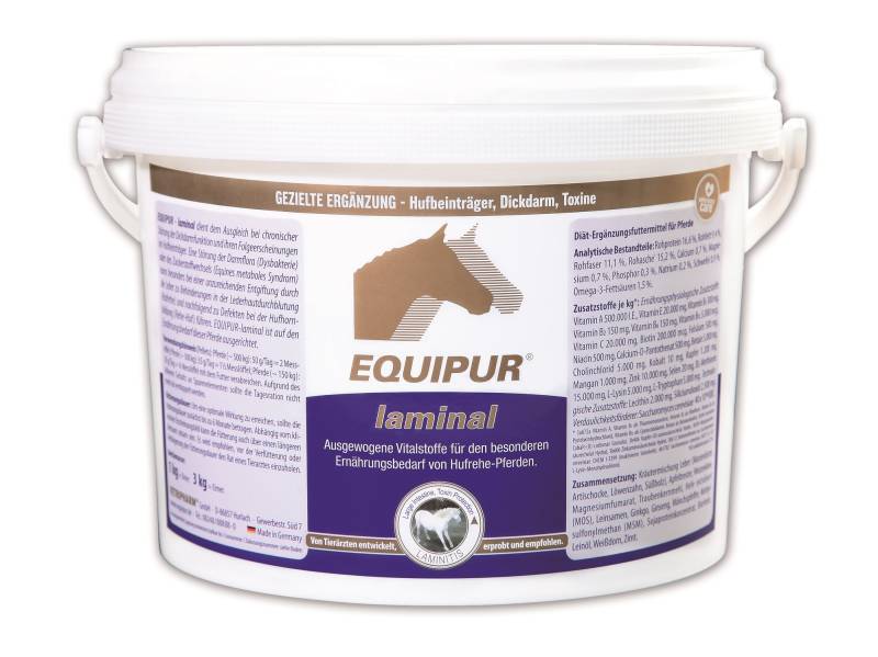 Equipur - laminal P 3kg für Hufrehe-Pferde Equipur - laminal P 3kg für Hufrehe-Pferde von Equipur