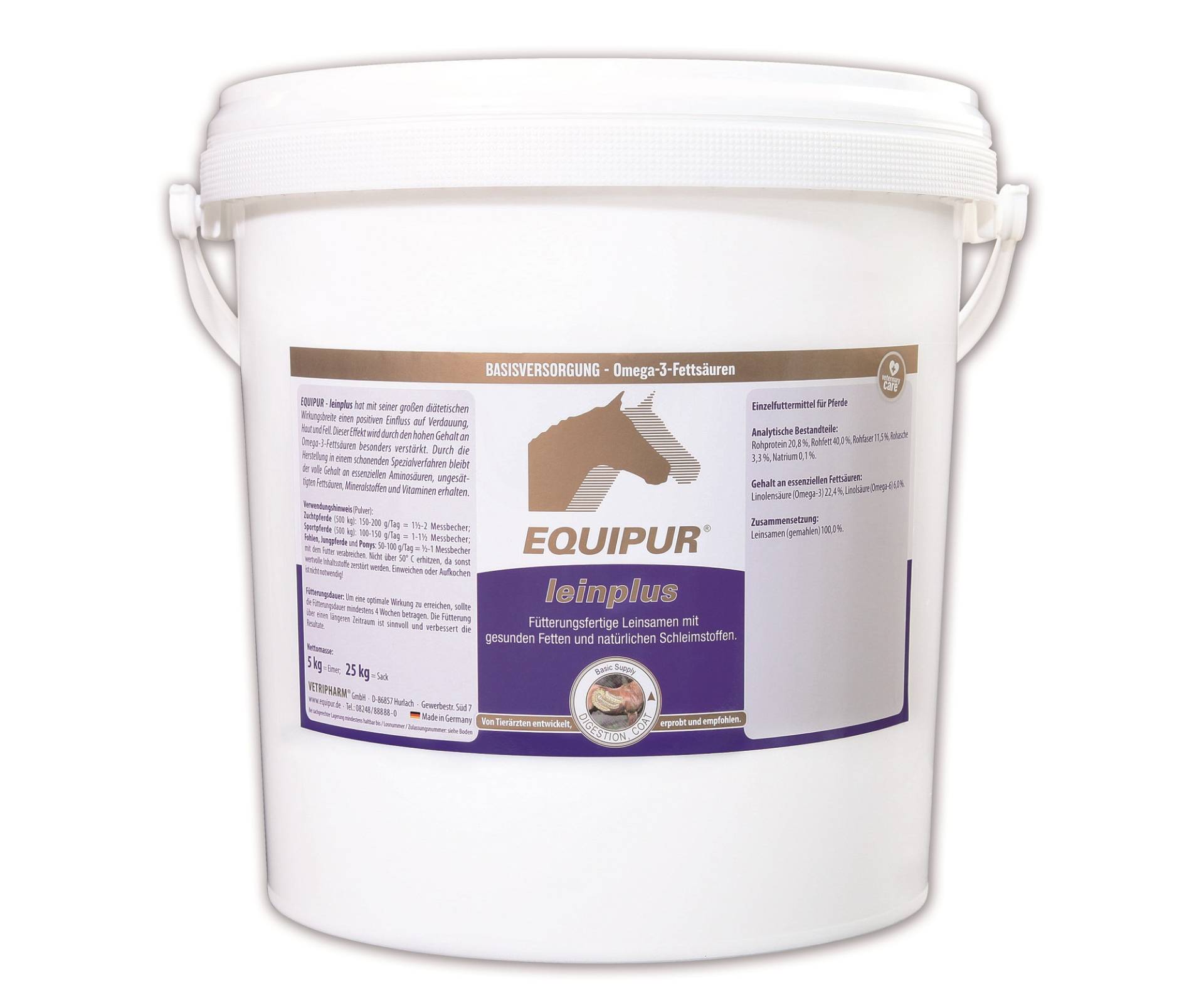 Equipur - leinplus 5kg Verdauung & Fell Equipur - leinplus 5kg Verdauung & Fell von Equipur