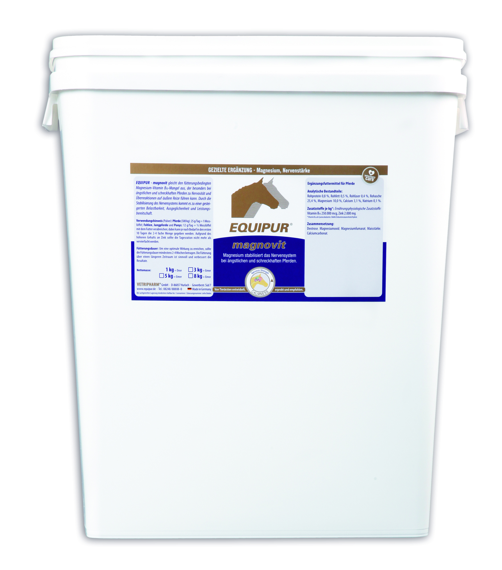 Equipur magnovit 25kg Für schwache Nerven Equipur magnovit 25kg Für schwache Nerven von Equipur