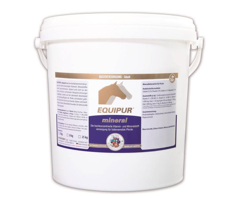 Equipur - mineral 8kg Mineral- & Vitaminversorgung Equipur - mineral 8kg Mineral- & Vitaminversorgung von Equipur