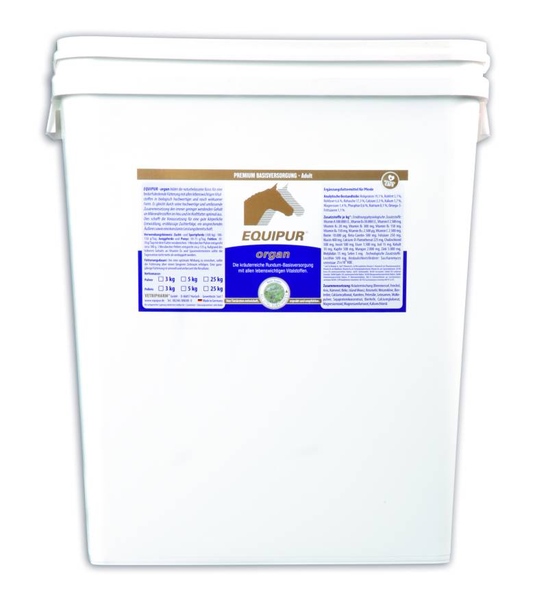 Equipur organ Pellets 25kg Organische Mineralversorgung Equipur organ Pellets 25kg Organische Mineralversorgung von Equipur