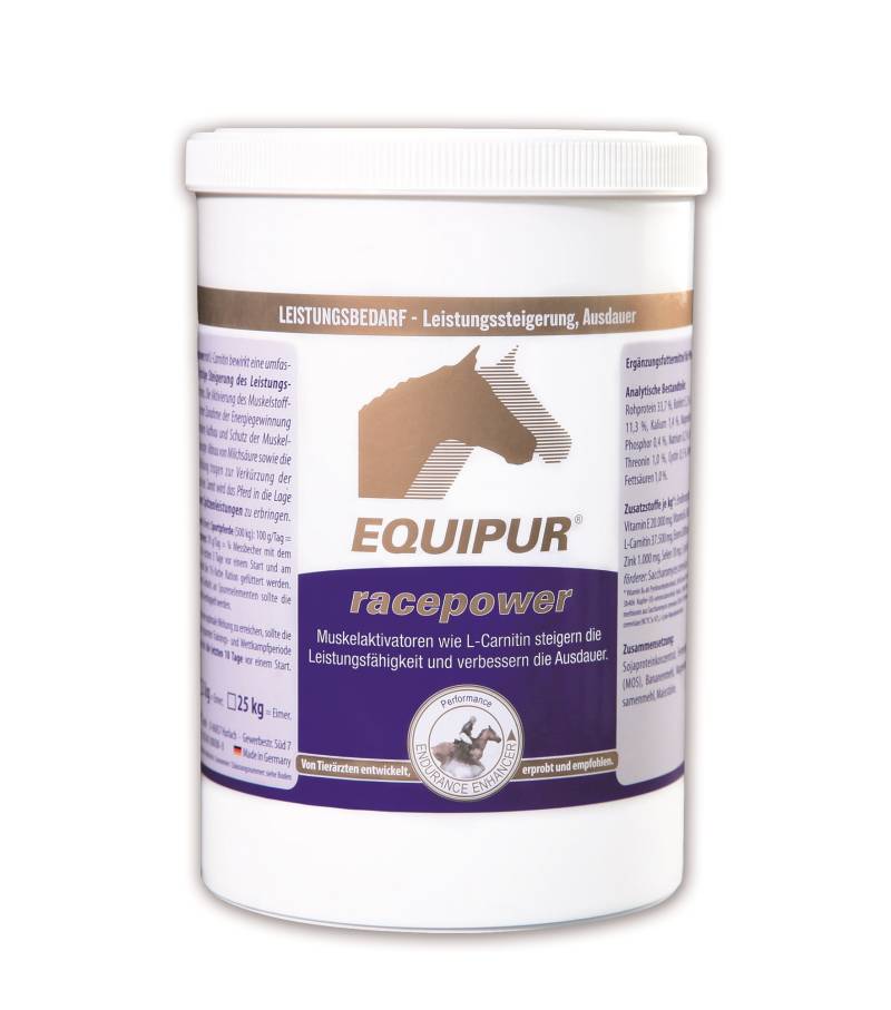 Equipur - racepower 1kg für mehr Power & Ausdauer von Equipur