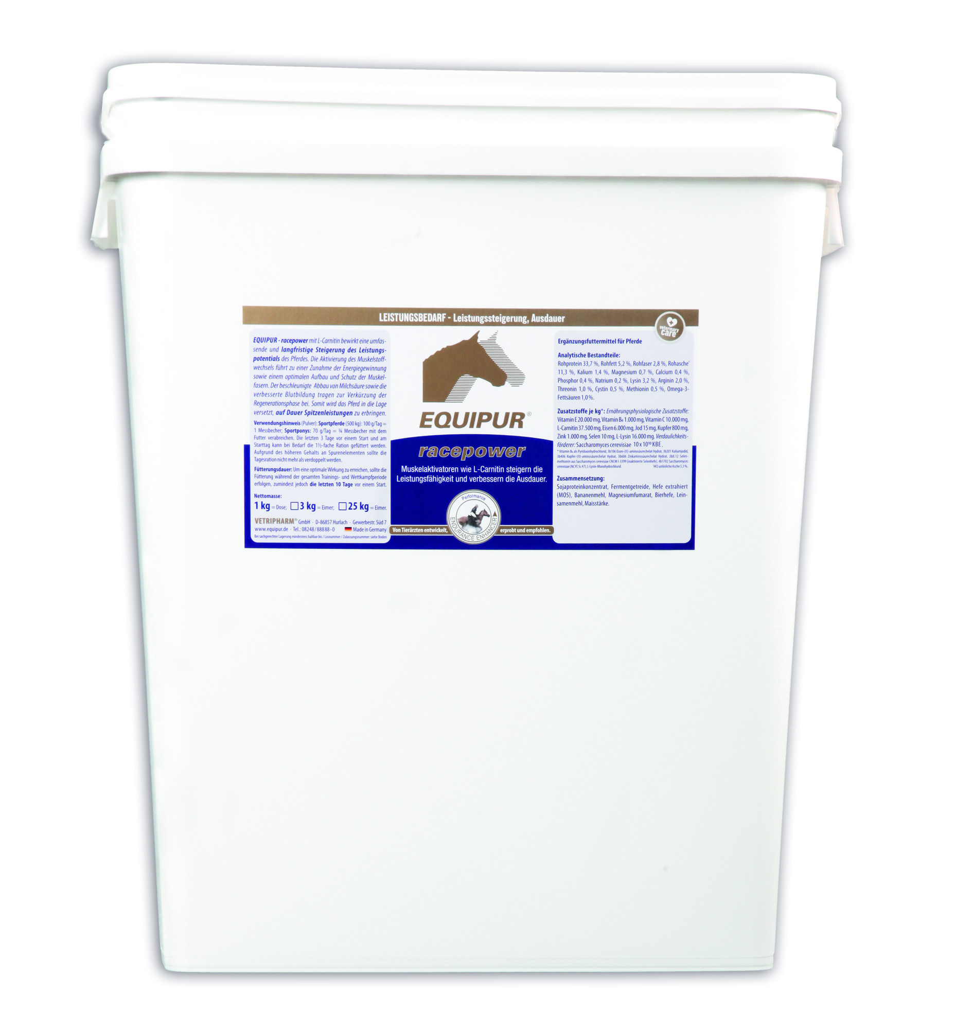 Equipur - racepower 25kg für mehr Power & Ausdauer Equipur - racepower 25kg für mehr Power & Ausdauer von Equipur