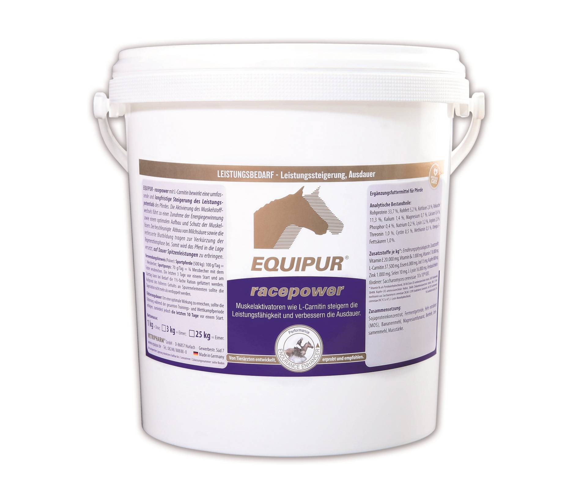 Equipur - racepower 3kg für mehr Power & Ausdauer Equipur - racepower 3kg für mehr Power & Ausdauer von Equipur