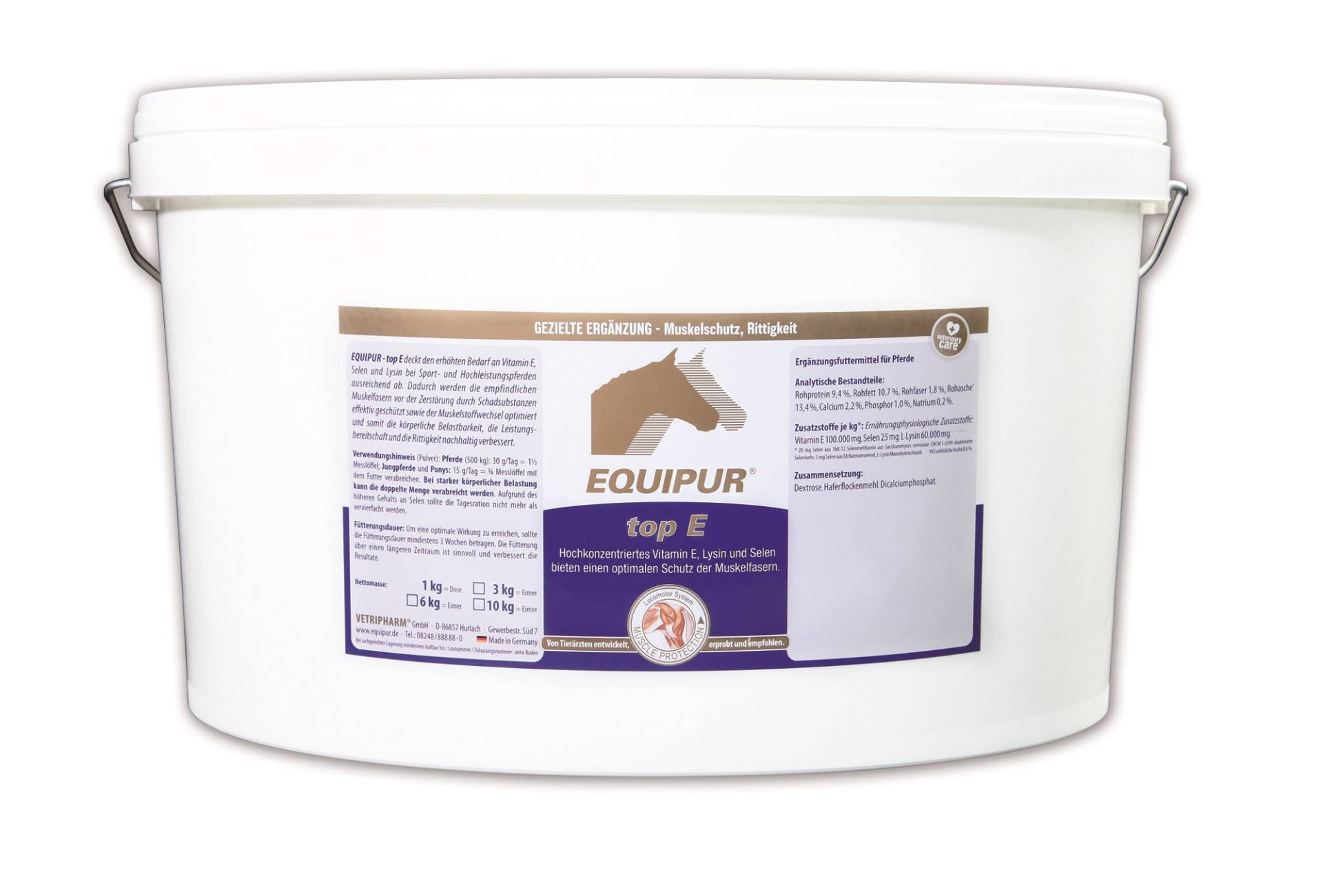 Equipur - top E 10kg für den Muskelstoffwechsel Equipur - top E 10kg für den Muskelstoffwechsel von Equipur