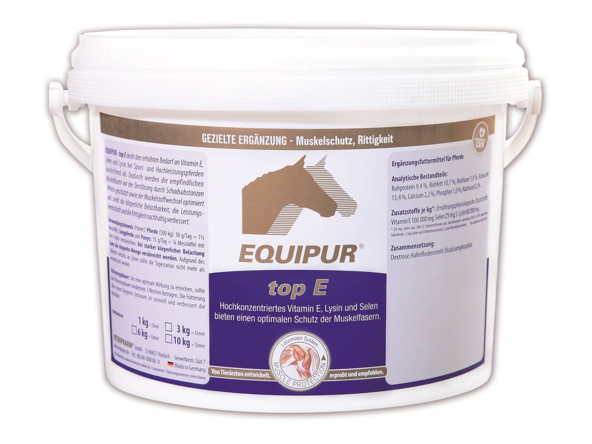 Equipur - top E 3kg für den Muskelstoffwechsel Equipur - top E 3kg für den Muskelstoffwechsel von Equipur