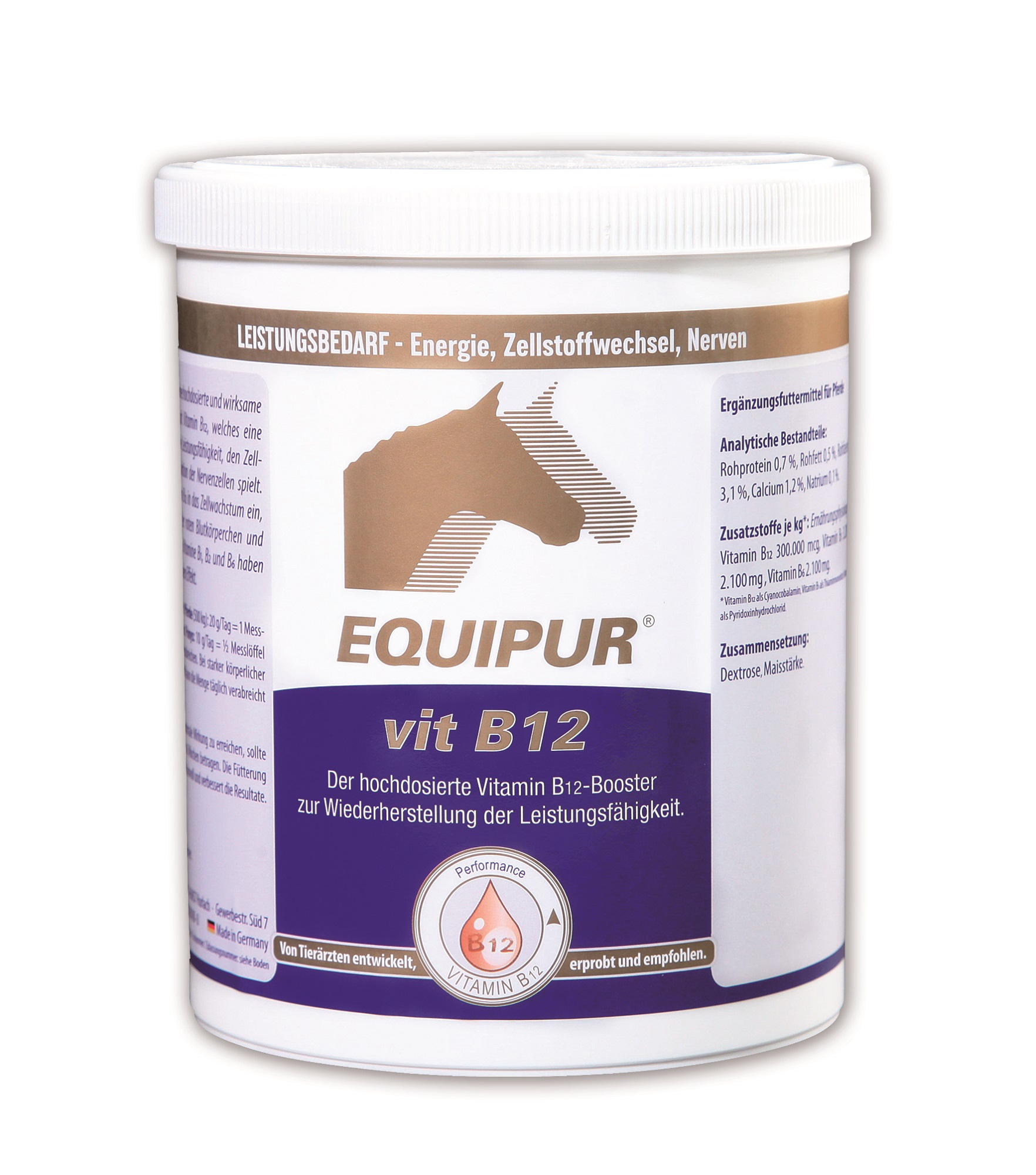 Equipur - vit B12 1kg B12-Booster Equipur - vit B12 1kg B12-Booster von Equipur