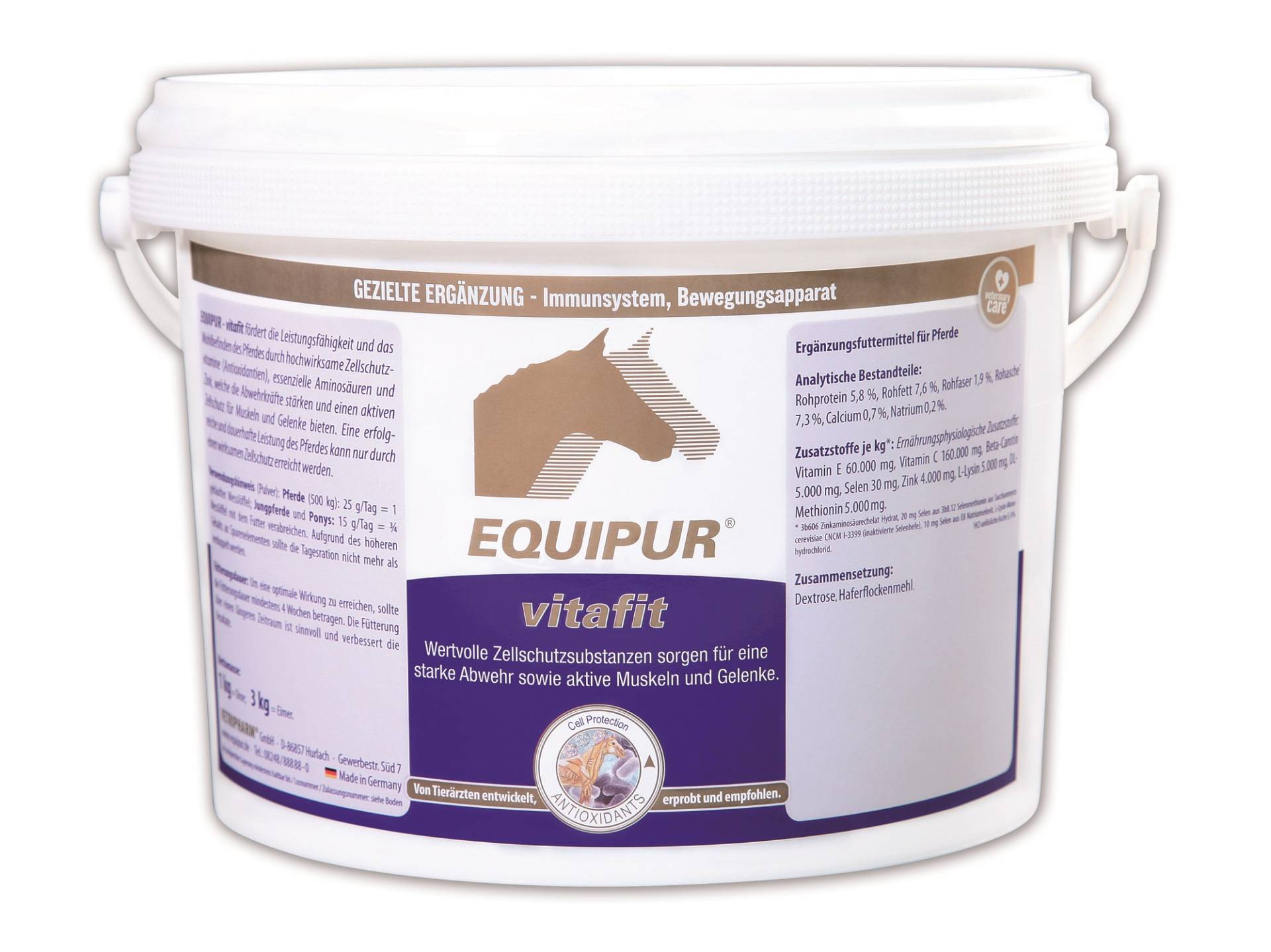 Equipur - vitafit 3kg mit Antioxidatien Equipur - vitafit 3kg mit Antioxidatien von Equipur