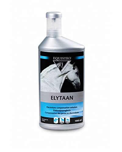 EQUISTRO® Elytaan | Ergänzungsfuttermittel für Pferde | Zum Ausgleich von Elektrolytverlusten bei übermäßigem Schwitzen | Premium Qualität | 1L von Equistro